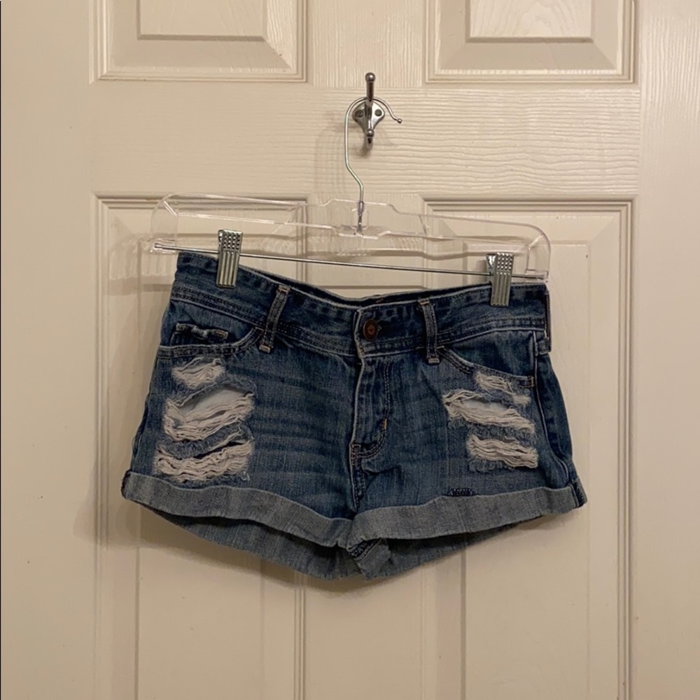 hollister short-short los rise